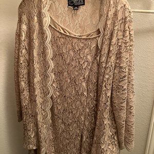 NEW: Women's 2 Piece Dress, Size 22W